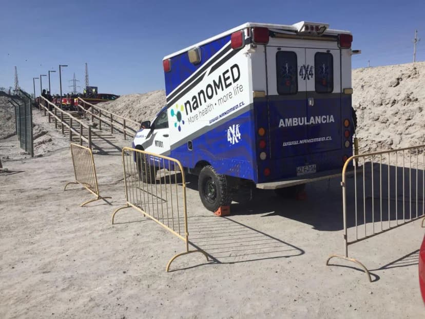 Servicio de ambulancia 4x4